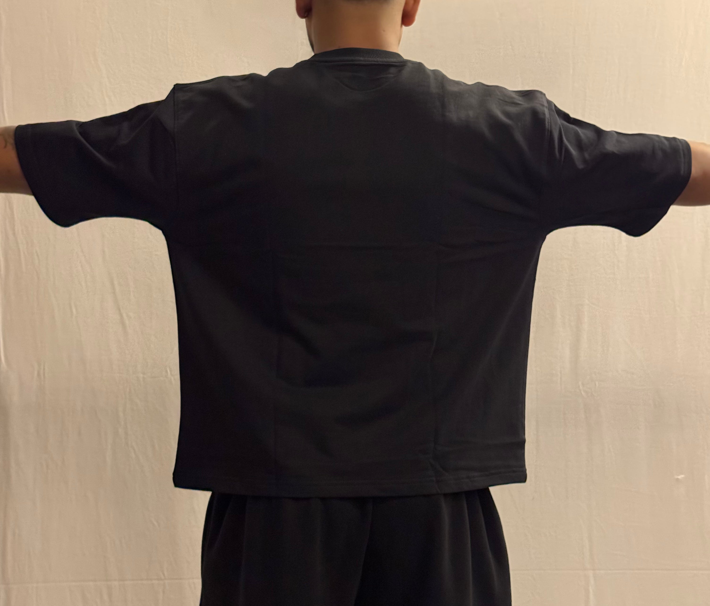 SIGNATURE BLANK T-SHIRT - BLACK