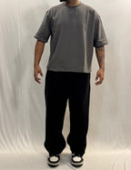 SIGNATURE BLANK T-SHIRT - GREY